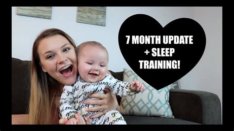 7 Month Update Ferber Method Sleep Training Youtube