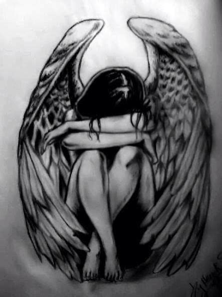 Love The Design 💙 Angel Tattoo Designs Fallen Angel Tattoo Angel Tattoo