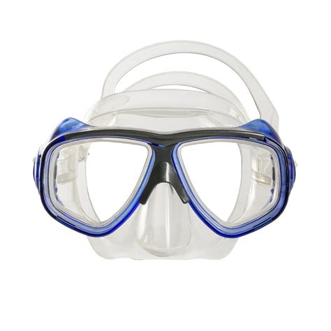 Ist M80 2 Lens Snorkel Diving Mask With Rx Prescription Lenses Low