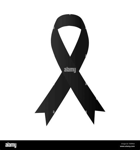 Serrated Newspaper Bouquet Black Ribbon Symbol Stands For Represent Policeman Sedative