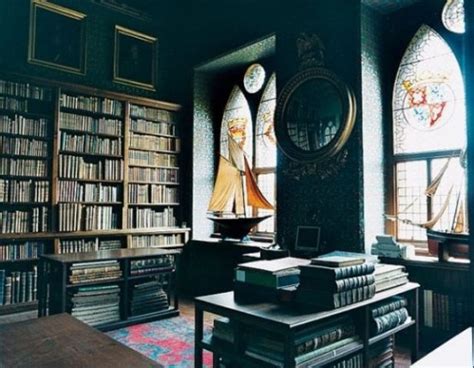 23 Gorgeous Gothic Home Office And Library Décor Ideas Digsdigs