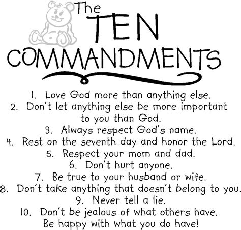 Check spelling or type a new query. Ten Commandments Quotes. QuotesGram