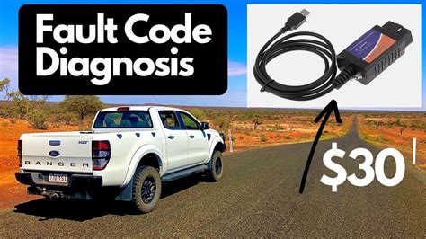 Reading Fault Codes On A Ford Ranger Px T6 For 30 Youtube