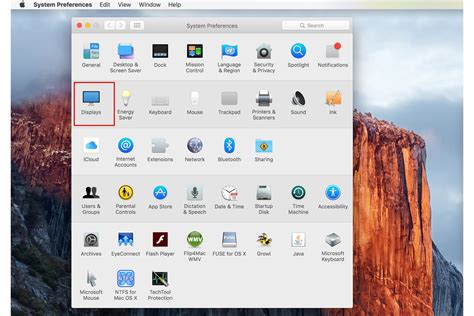 Overview Of The Macs Displays Preference Pane
