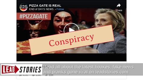 Fact Check Pizza Gate Is Not Real Lead Stories