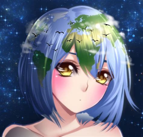 Earth Chan Personification Image 2756312 Zerochan Anime Image Board