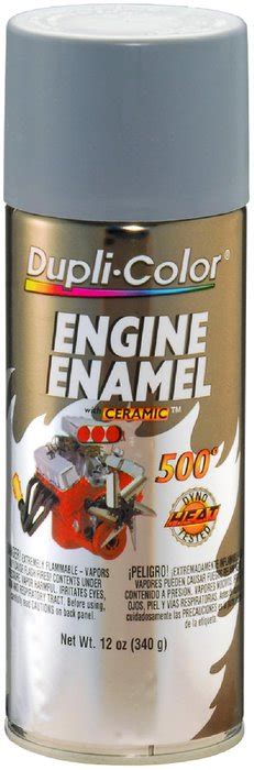 Dupli Color Ceramic Engine Enamel Paint Gray 12 Oz 9381454 Pep Boys