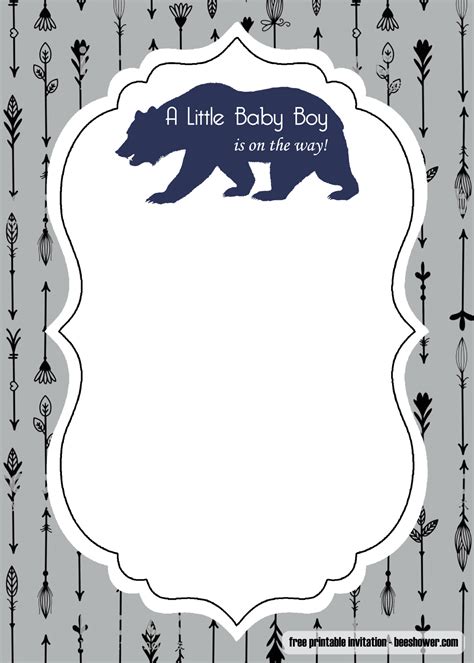 Baby Shower Invitations Free Downloadable Templates Onlinesas