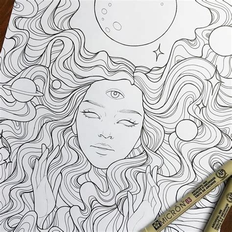 Eye Trippy Coloring Pages For Adults Coloring Pages 52 Outstanding