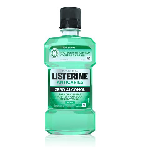 Listerine Anticaries Zero Alcohol Listerine