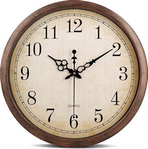 Uttermost Nakul 30 Round Rustic Industrial Wall Clock