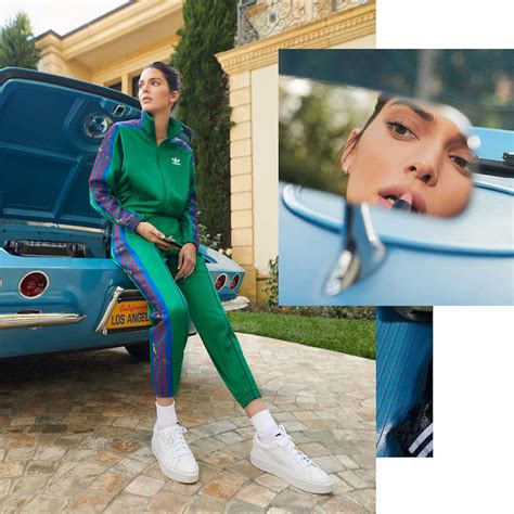 Kendall Jenner Flaunts The Latest Adidas Originals Sleek Super