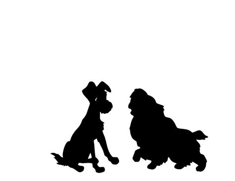 Lady And The Tramp Vinyl Car Decal