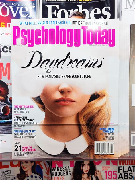 Psychology Today April 2014 Cover - Fonts In Use