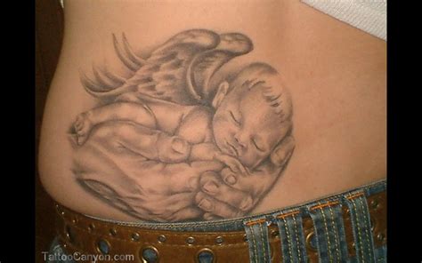 Baby Memorial Tattoos Baby Angel Tattoo Baby Tattoos
