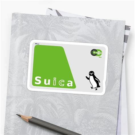 About ic cards in japan used for paying transportation fares and for shopping. "Suica Card" Stickers by minoescutia | Redbubble