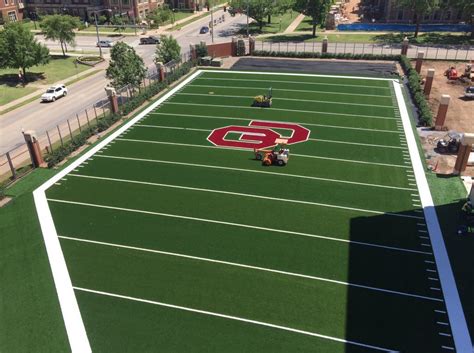678,490 football field premium high res photos. OU football: New outdoor turf practice field installed at ...