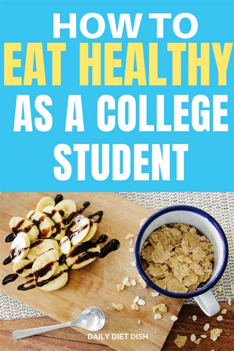 How To Eat Healthy In College Healthy Eating For College Students