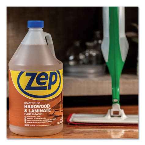 Zep Commercial Hardwood And Laminate Cleaner Gal Bottle CP Products Inc