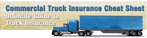Your search for best semi truck insurance companies will be displayed in a snap. Commercial Truck Insurance Cheat Sheet - The Ultimate Guide | The Truckers Report