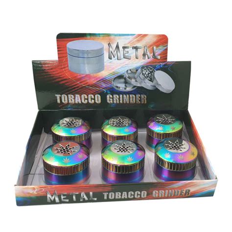 hx137kw 1my xc pack of 6 52mm metal tobacco grinder trimex wholesale uk