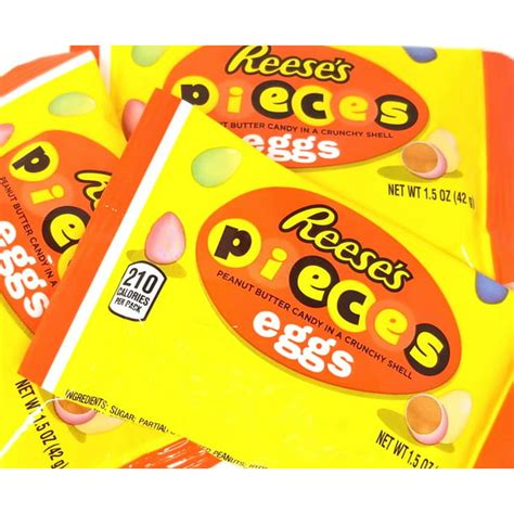 Reeses Pieces Peanut Butter Crunchy Shell Pastel Eggs Candy 15 Ounce
