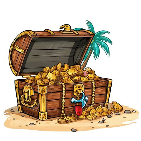 Treasure Chest Illustration Treasure Chest Png Icon Antique PNG Transparent Image And Clipart