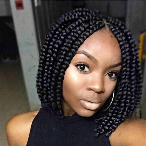 Short Box Braid Styles For Every Lady To Try ThriveNaija Short Box Braids Short Box
