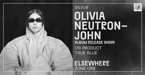 Olivia Neutron John Album Release Show 178 Product True Blue