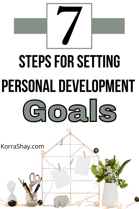 How To Set Personal Development Goals