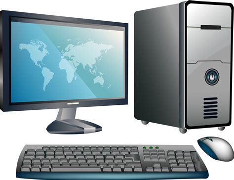 Download Hd Desktop Computer Png Clipart Download Images Of Computer