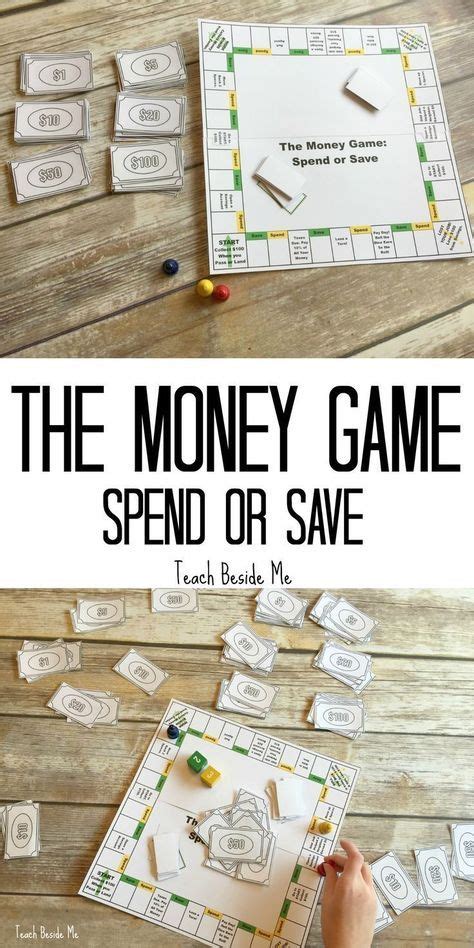 Teaching Money To Kids The Money Game Teaching Money Money Games