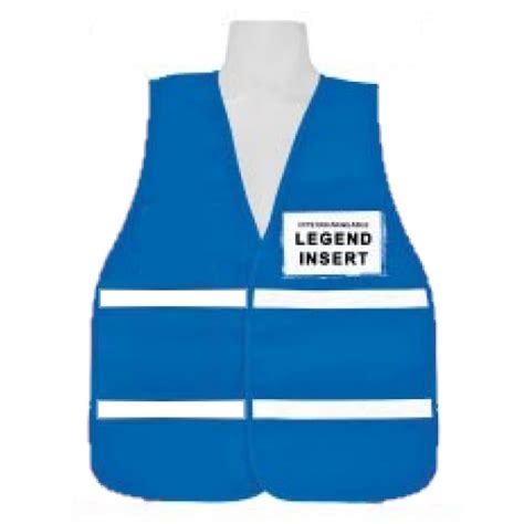 Blue Incident Command Vest