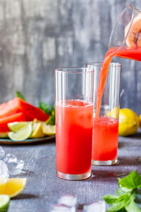 Watermelon Agua Fresca Recipe Refined Sugar Free