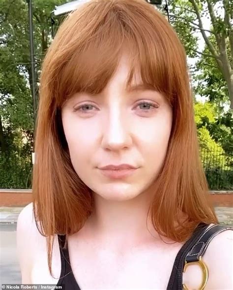 Make Up Free Nicola Roberts Showcases Her Glowing Complexion Daily