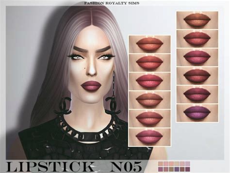 The Sims Resource Frs Lipstick N05 By Fashionroyaltysims • Sims 4