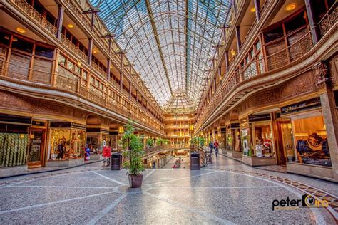 The 5th Street Arcade In Cleveland Ohio Built In 1890 This Was The First Indoor Shopping Mall In