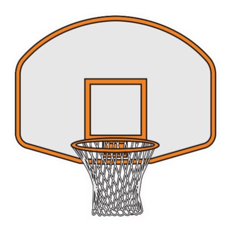 Basketball Hoop Backboard Png Clip Art Library