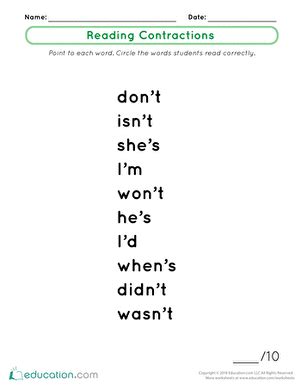 Reading Worksheets & Free Printables | Education.com