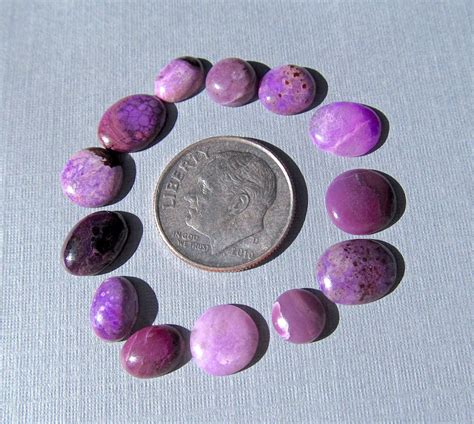 Lot Of 13 Assorted Purple Sugilite Cabochons 15 Cts Total Etsy