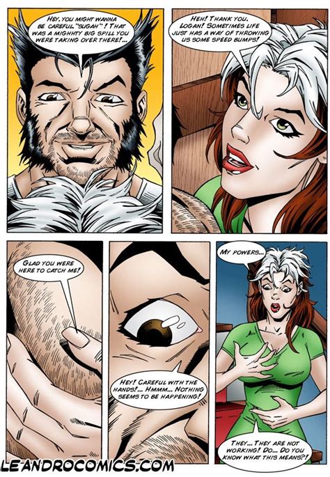 Leandro Rogue Loses Her Powers X Men Porn Comics