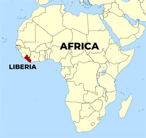 Carte Du Liberia Plusieurs Carte Du Pays En Afrique Images
