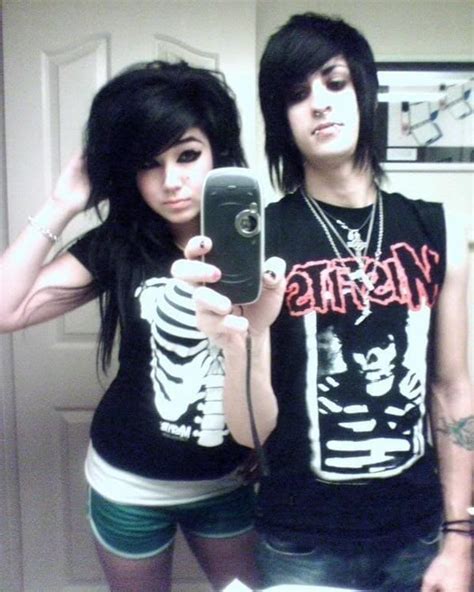 Weird Fashion Trending Emo Fashion Emo Couples