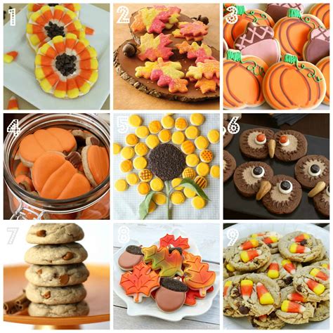 Fabulous Fall Cookie Recipe Ideas