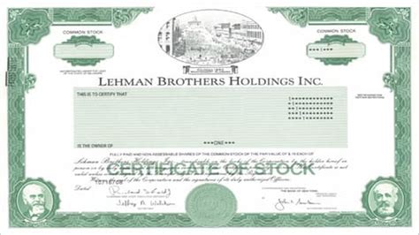 A stock certificate is a physical piece of paper that represents a shareholder's ownership in a the first stock certificate was issued in 1606 by the dutch east india company. A New Facebook Derivative Trade: the Stock Certificate