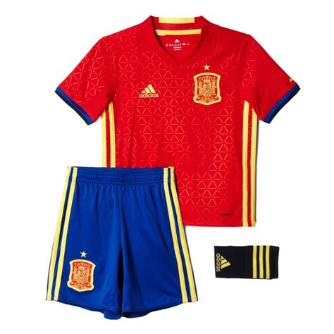 Adidas Spain Home Mini Kit 1617 Soccer Shop Usa