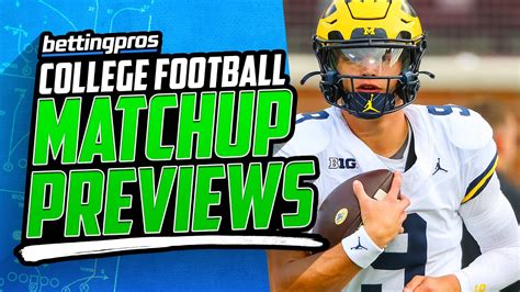 College Football Week 12 Betting Preview Best Odds Game Lines And Free Picks 2023 Youtube