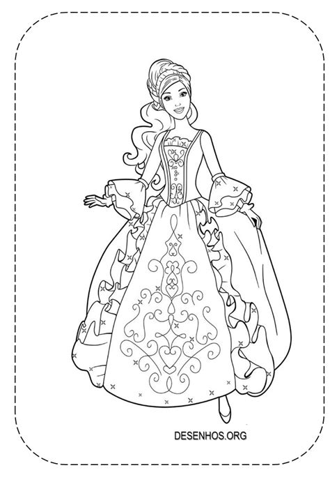 Desenhos Da Barbie Princesa Para Colorir