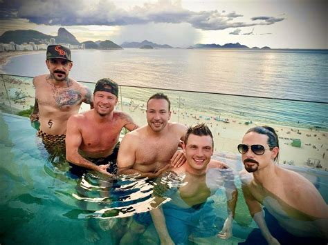 Alexis Superfan S Shirtless Male Celebs Backstreet Boys Shirtless Pool Pic From Ig