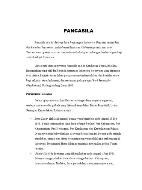 Kliping Pancasila